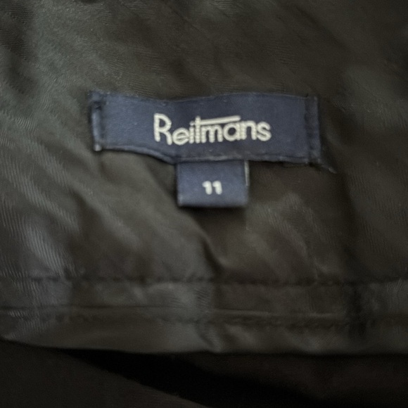 Reitmans Black Wide Leg Women's Pants - Picture 2 of 5